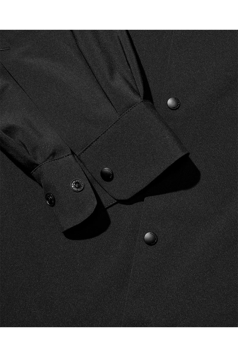 Graphpaper(グラフペーパー) DESCENTE for Graphpaper L/S Oversized Regular Collar Shirt デサント グラフペーパー ロングスリーブオーバーサイズレギュラーカラーシャツ DU263-50001