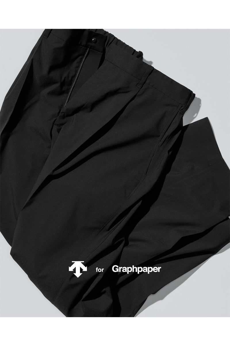 Graphpaper(グラフペーパー) DESCENTE for Graphpaper Chef Track Pants デサント グラフペーパー シェフトラックパンツ DU263-40002