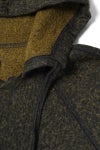 kengo(ケンゴ) cotton wool bokomoko zip-up hooded jacket コットンウール ボコモコ ジップアップフードジャケット K26FW-JK1