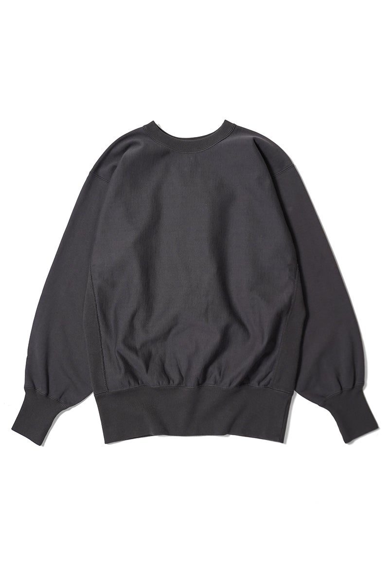 CIOTA(シオタ) Cotton Loopwheel Terry Crewneck Sweatshirt (One Wash) コットンループウィール吊編テリークルーネックスウェットシャツ ワンウォッシュ CSLM-160-OW