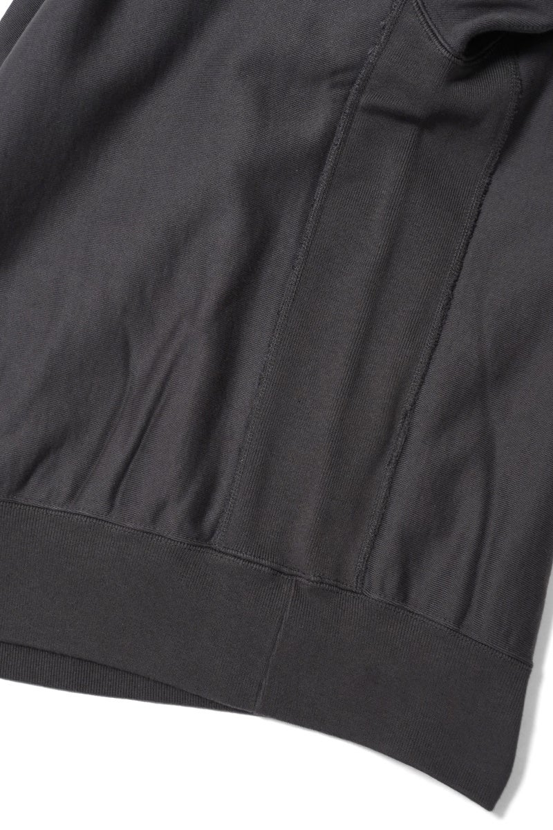 CIOTA(シオタ) Cotton Loopwheel Terry Half Zip Sweatshirt (One Wash) コットンループウィール吊編テリーハーフジップスウェットシャツ ワンウォッシュ CSLM-161-OW